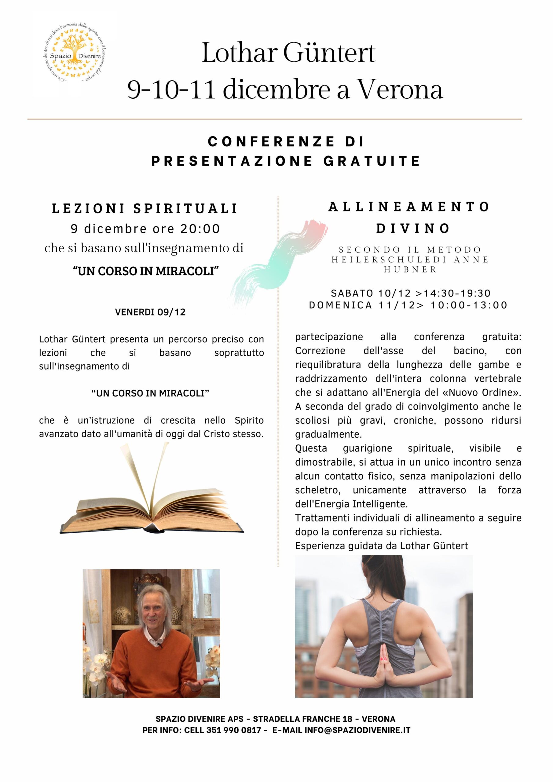 Lothar Güntert – lezioni spirituali e Allineamento Divino