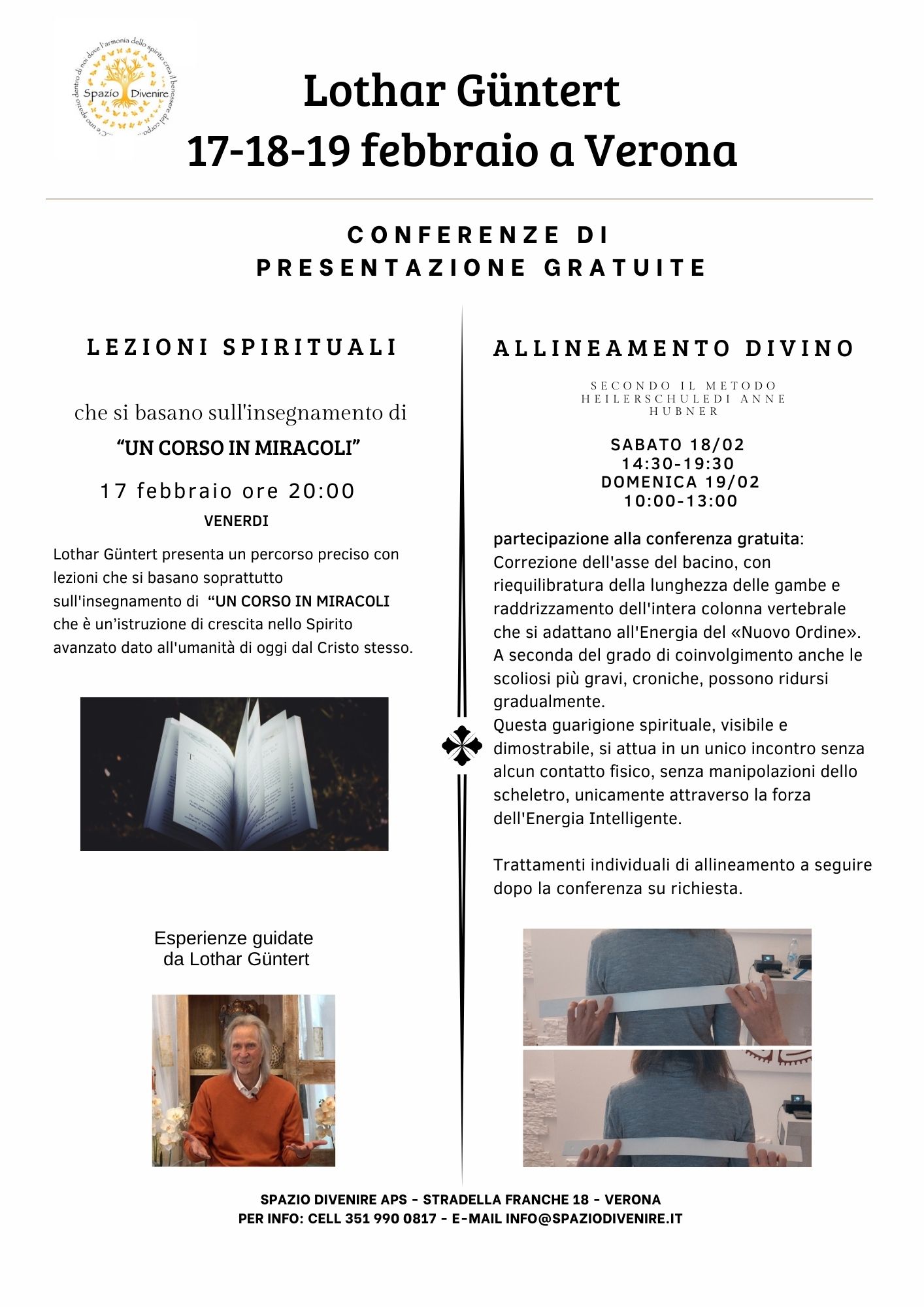 Lothar Güntert – lezioni spirituali e Allineamento Divino