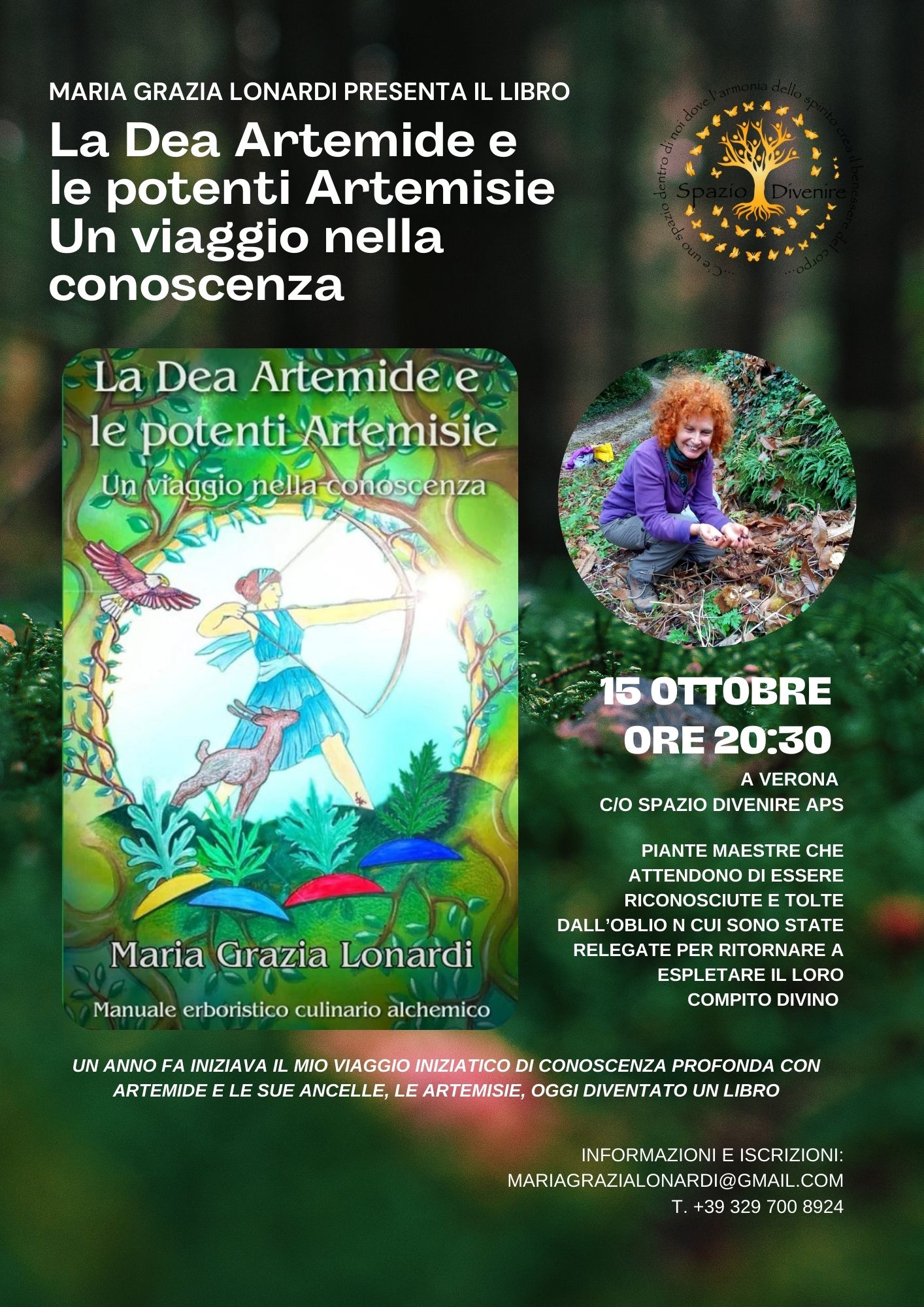 PRESENTAZIONE LIBRO LA DEA ARTEMIDE e le potenti ARTEMISIE