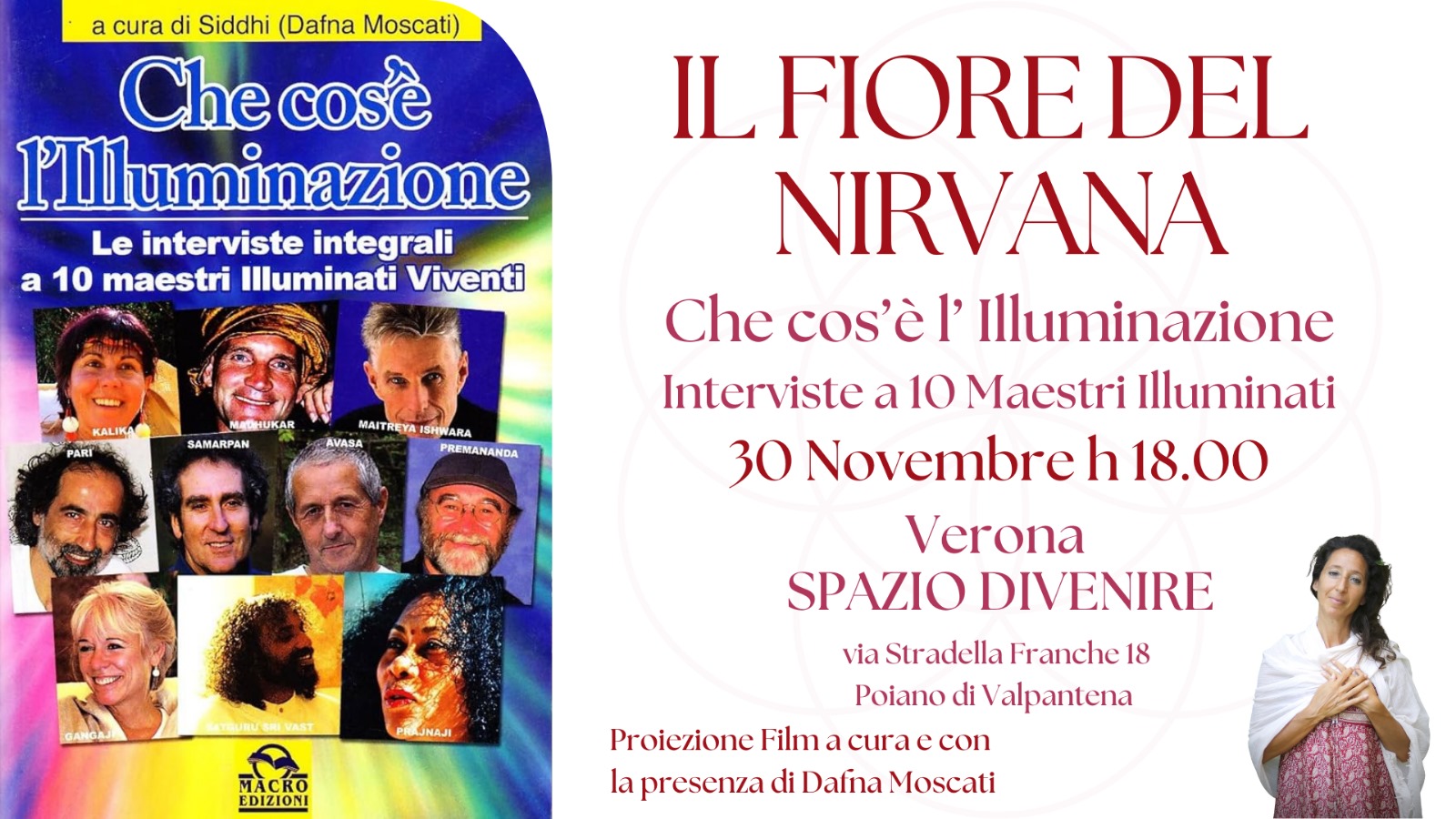 PROIEZIONE FILM DOCUMENTARIO IL FIORE DEL NIRVANA